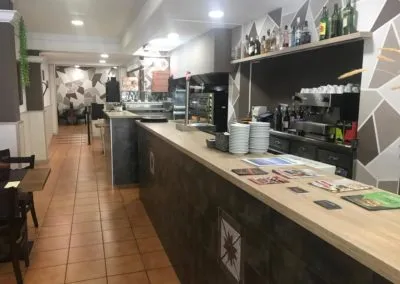 interiore pizzeria en Tarragona buenagente